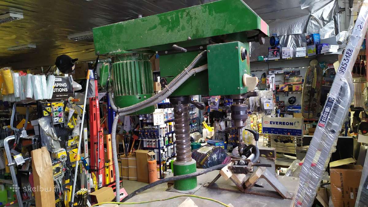 Tarybinės gręžimo staklės 2m112 (1.1kw,trifazis) - nuotraukos Nr. 3