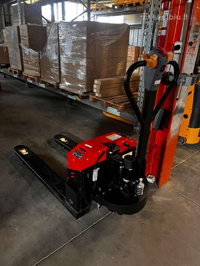 Elektrinis palečių vežimėlis 3000 kg, naujas - nuotraukos Nr. 2