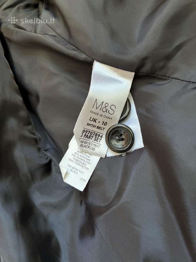 Calvin klein jeans ir Marks&spencer paltai 3 vnt - nuotraukos Nr. 9