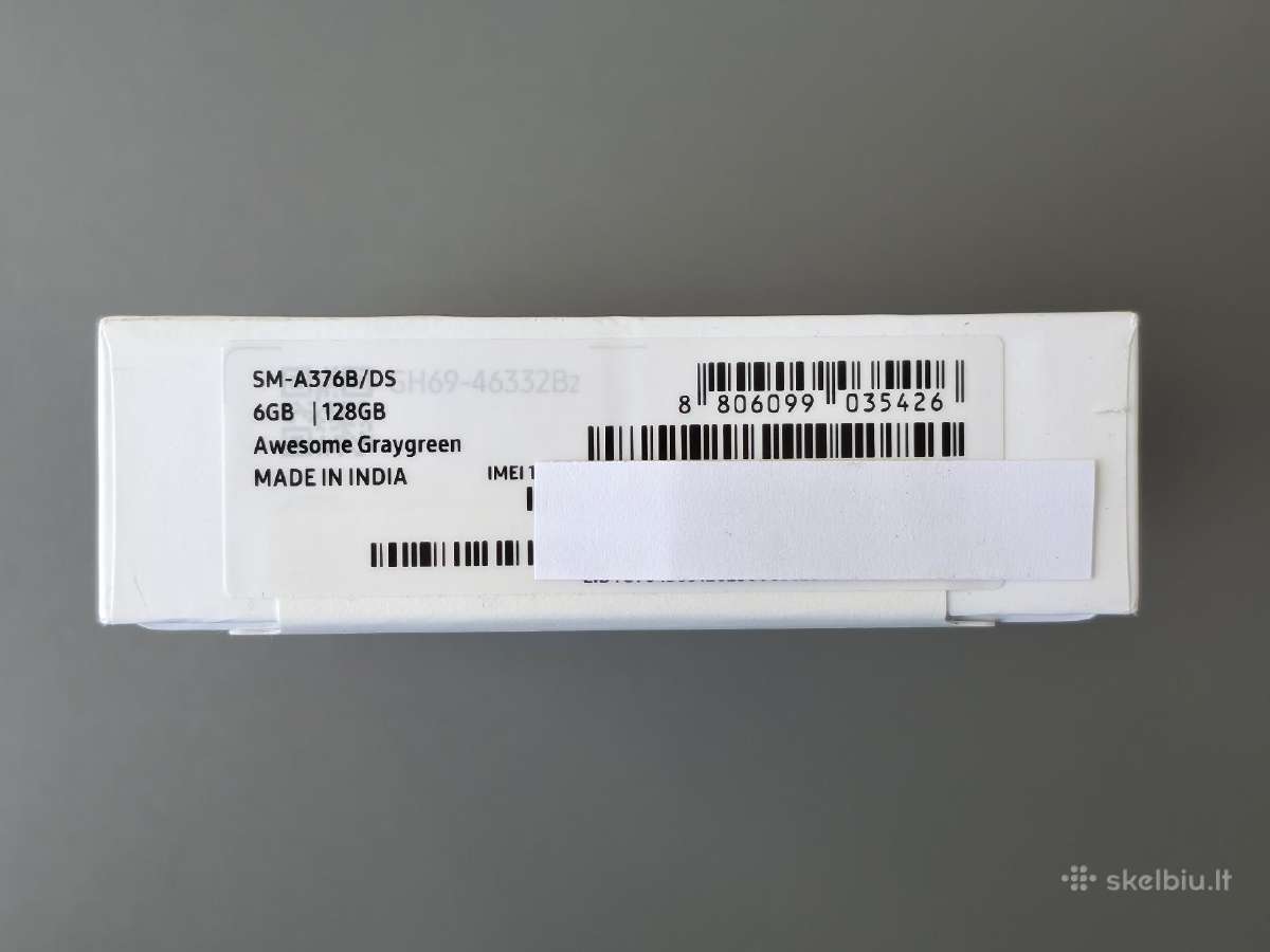 Nauji Samsung Galaxy A37 5G 128/256 GB - nuotraukos Nr. 3