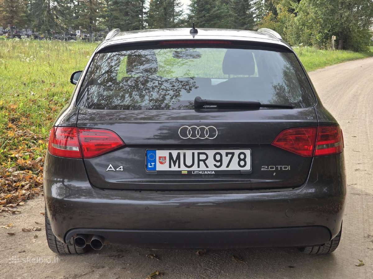 Parduodama Audi A4 B8 2010 metų - nuotraukos Nr. 4