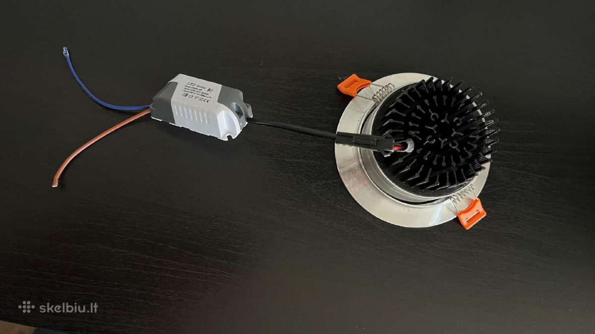 Įleidžiamas LED šviestuvas 105mm - nuotraukos Nr. 4