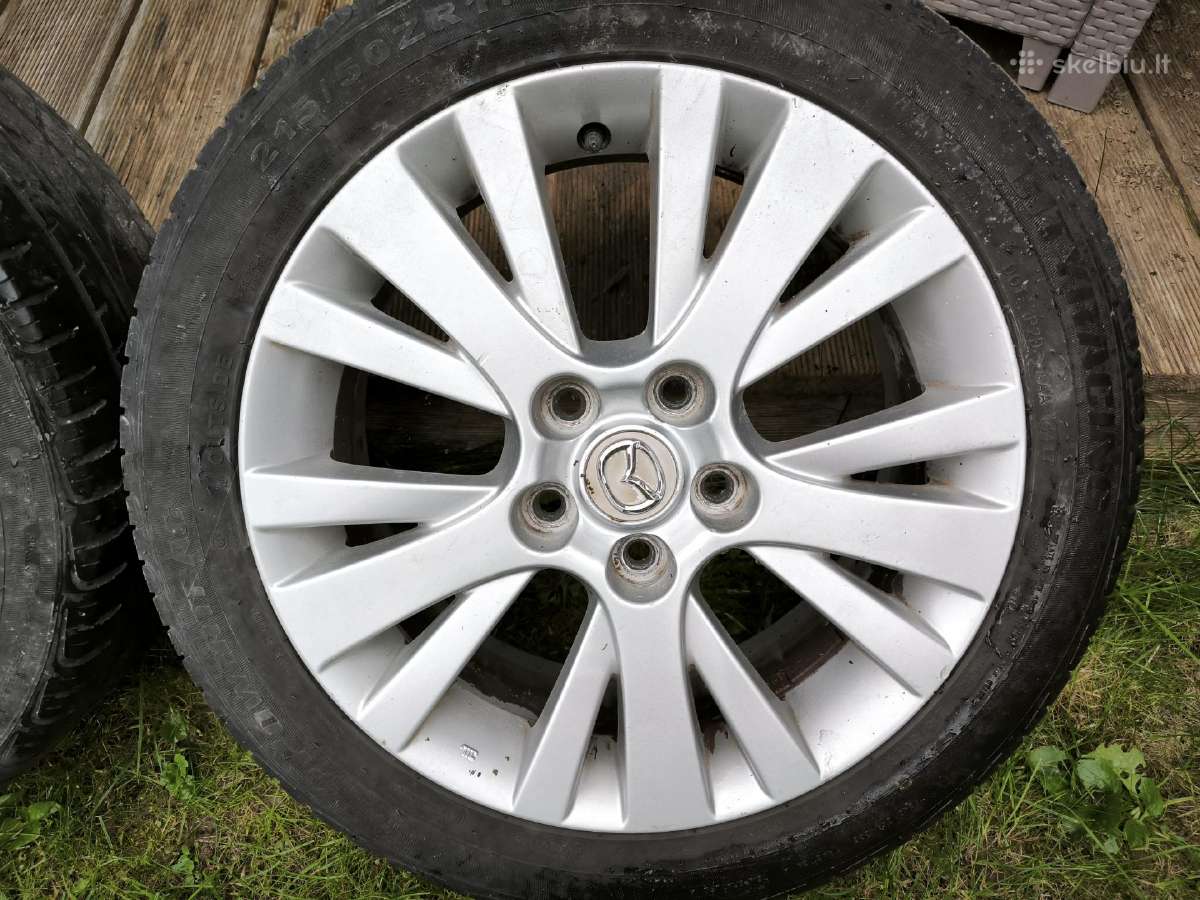 Mazda R17 ratlankiai su m+s padangomis - nuotraukos Nr. 5