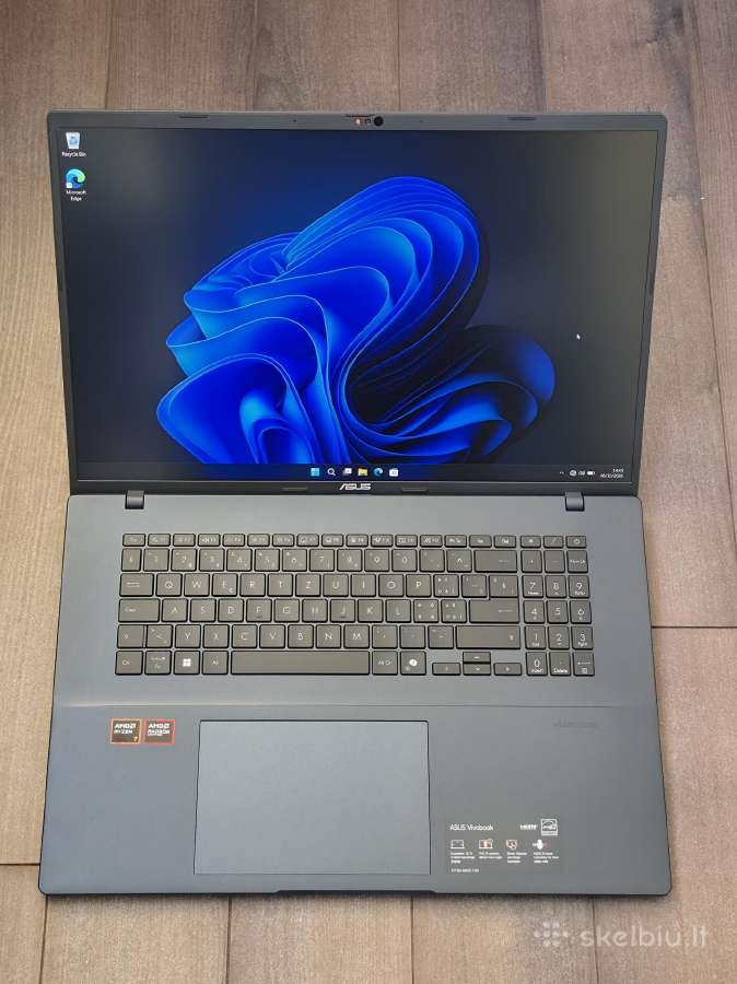 Asus Vivobook 18 – Ryzen 7, 16 GB RAM, 1 TB SSD - nuotraukos Nr. 4