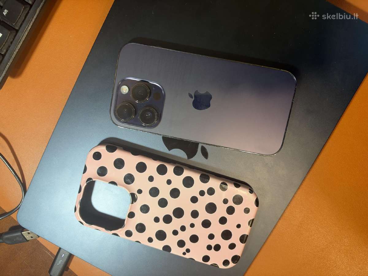 iPhone 14 Pro 256 GB Deep Purple - nuotraukos Nr. 6