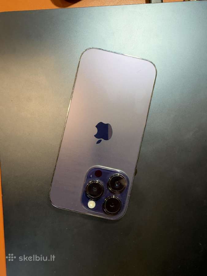 iPhone 14 Pro 256 GB Deep Purple - nuotraukos Nr. 9