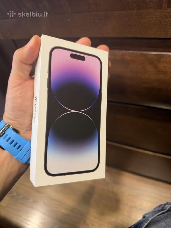 iPhone 14 Pro 256 GB Deep Purple - nuotraukos Nr. 10