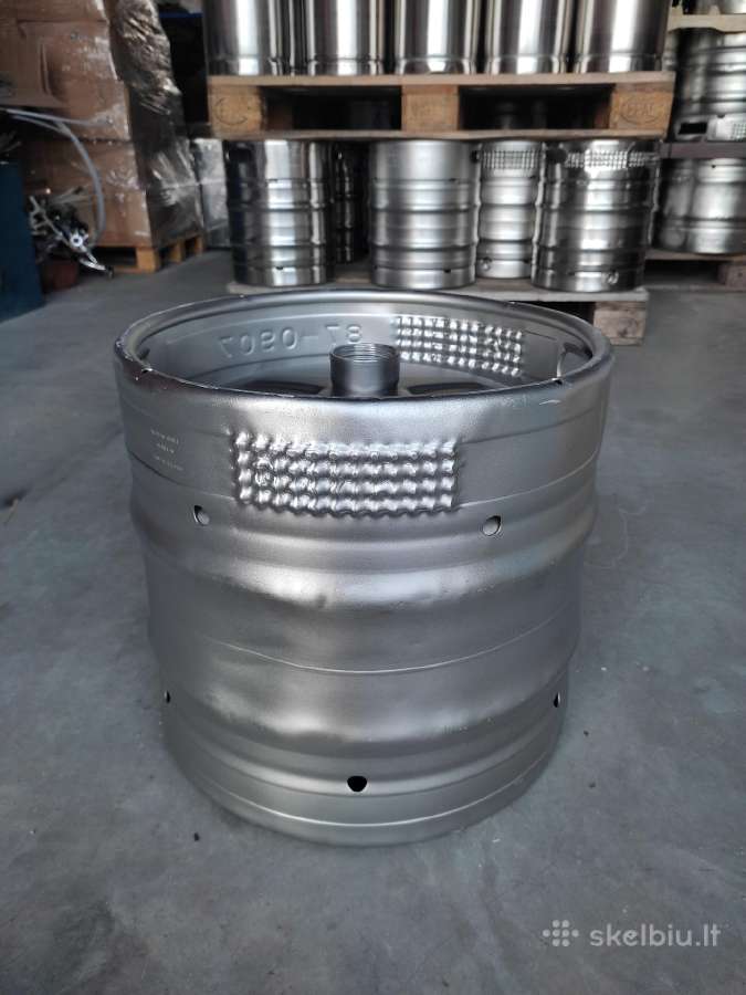 Nerūdijančio plieno 30 l Euro statinė (Keg) - nuotraukos Nr. 2