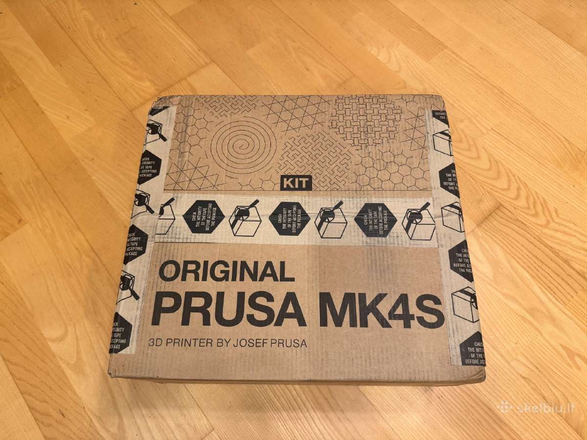 Original Prusa Mk4s 3D Printer Kit – Naujas - nuotraukos Nr. 2
