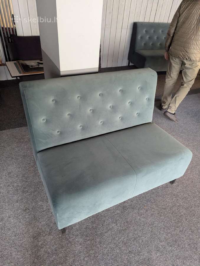 Veliūrinė sofa - nuotraukos Nr. 6