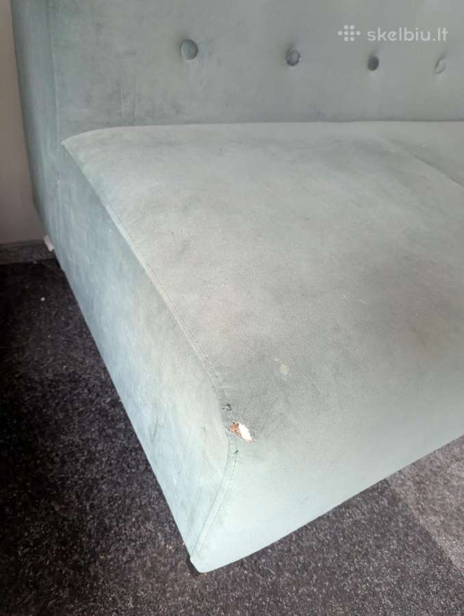 Veliūrinė sofa - nuotraukos Nr. 10
