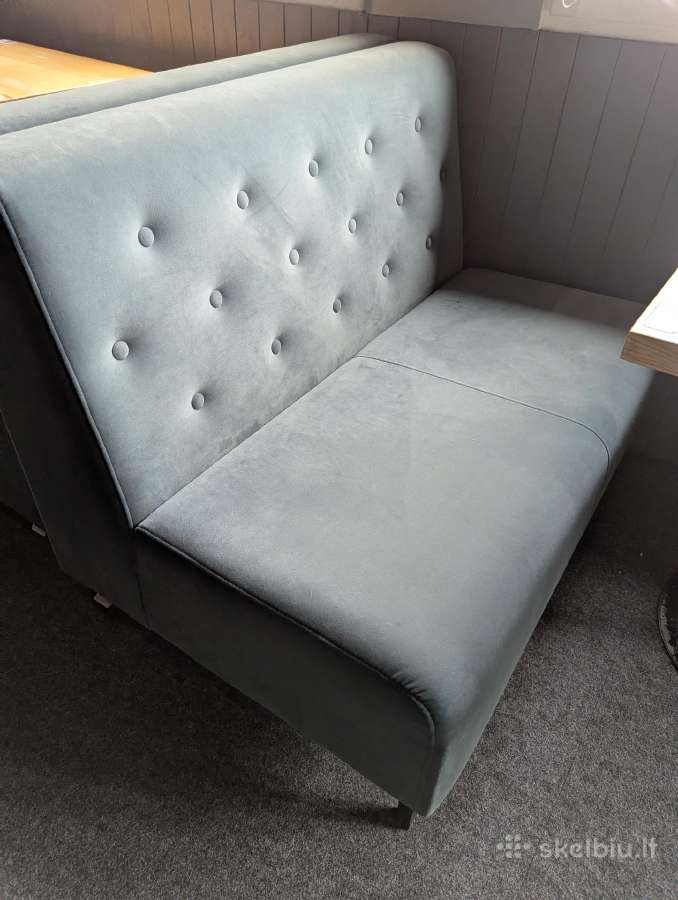 Veliūrinė sofa - nuotraukos Nr. 14