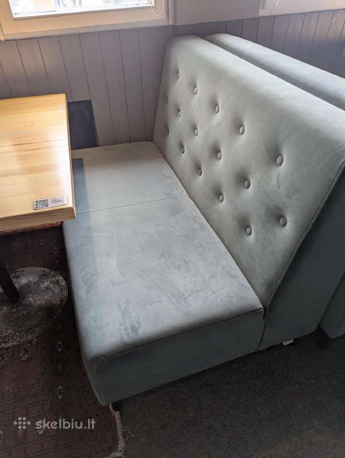 Veliūrinė sofa - nuotraukos Nr. 15