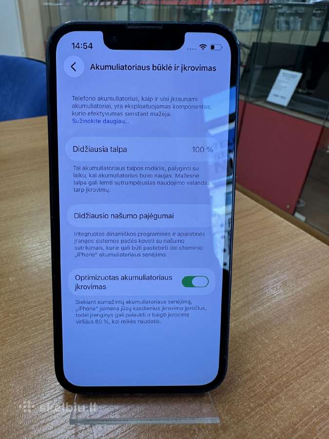 Apple iPhone 13 Mini 256 GB (Naudotas) - nuotraukos Nr. 3