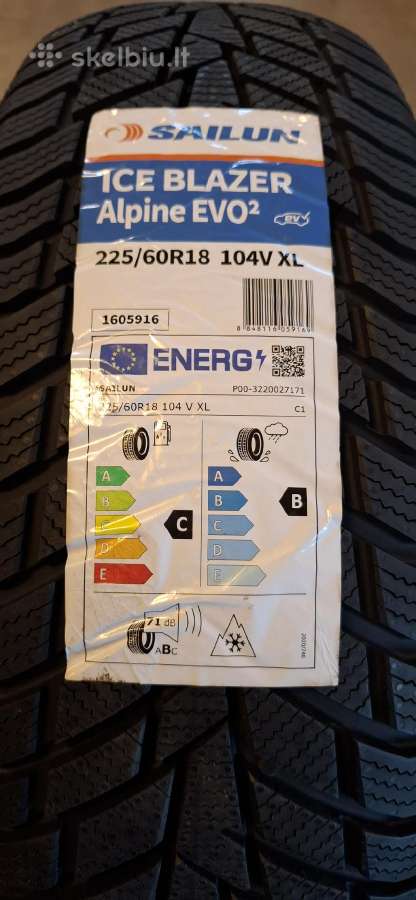 Naujas Sailun 225/60r18 komplektas - nuotraukos Nr. 2