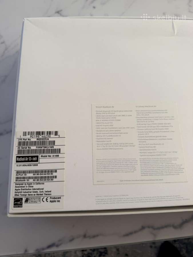 MacBook Air 13 - nuotraukos Nr. 4