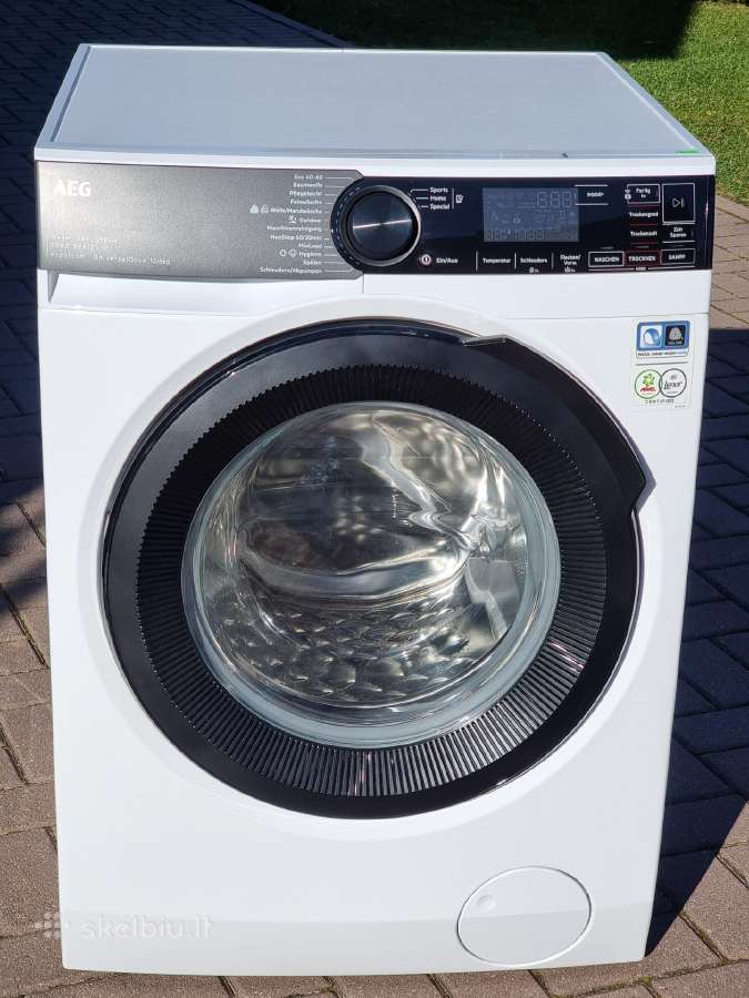 Nauja Aeg Lwr7e106ex su džiovinimu + garantija - nuotraukos Nr. 2