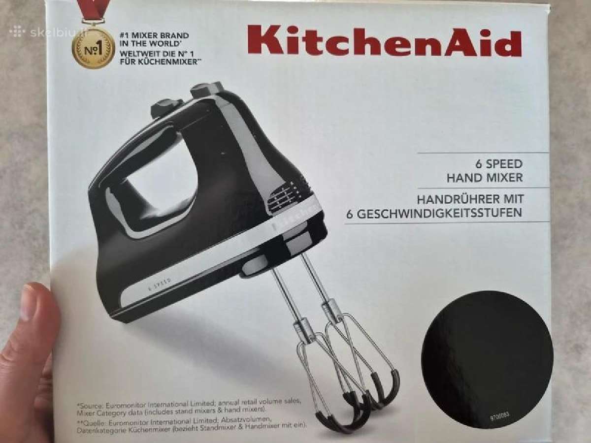 Kitchenaid rankinis plakiklis mikseris - nuotraukos Nr. 3