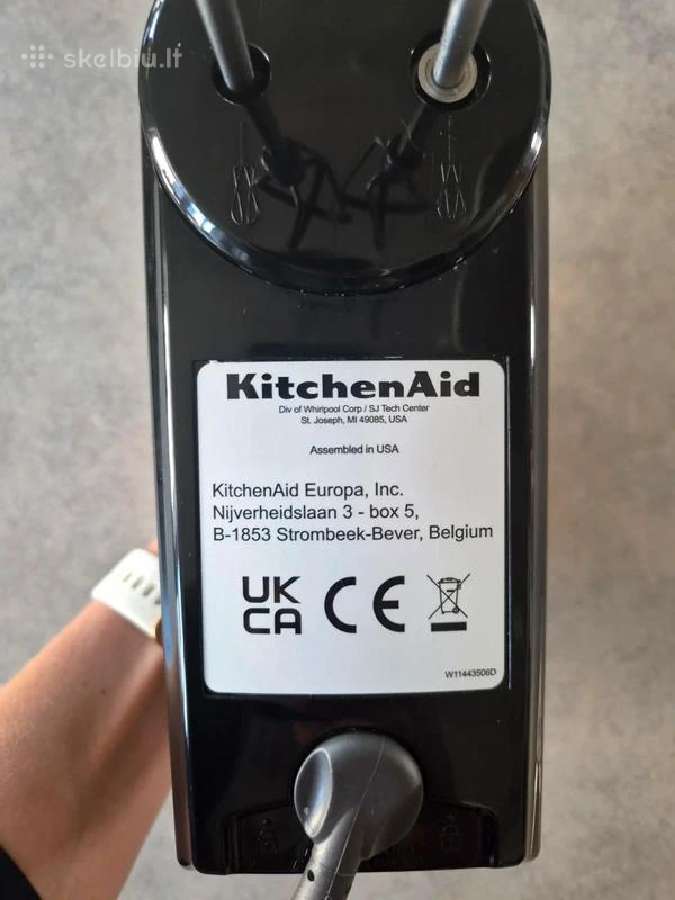 Kitchenaid rankinis plakiklis mikseris - nuotraukos Nr. 4