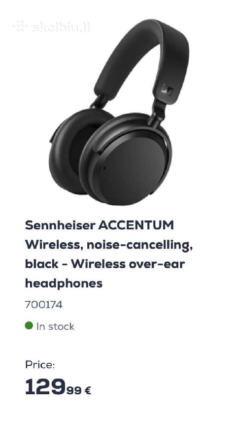 Sennheiser Accentum Wireless ausinės - nuotraukos Nr. 2