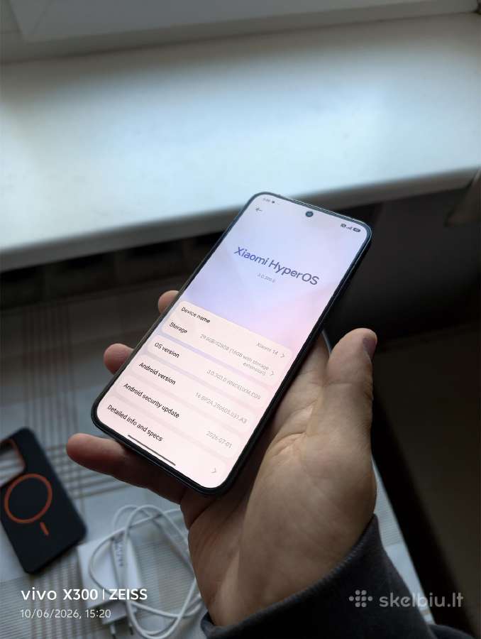 Xiaomi 14 12/512gb - nuotraukos Nr. 3