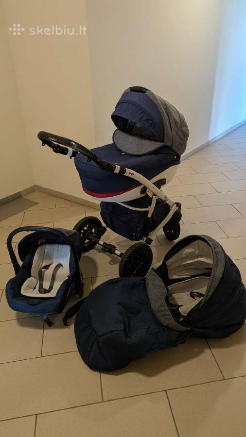 Vežimėlis Camarelo Sirion 3 in 1 (Labai geros būkl - nuotraukos Nr. 3
