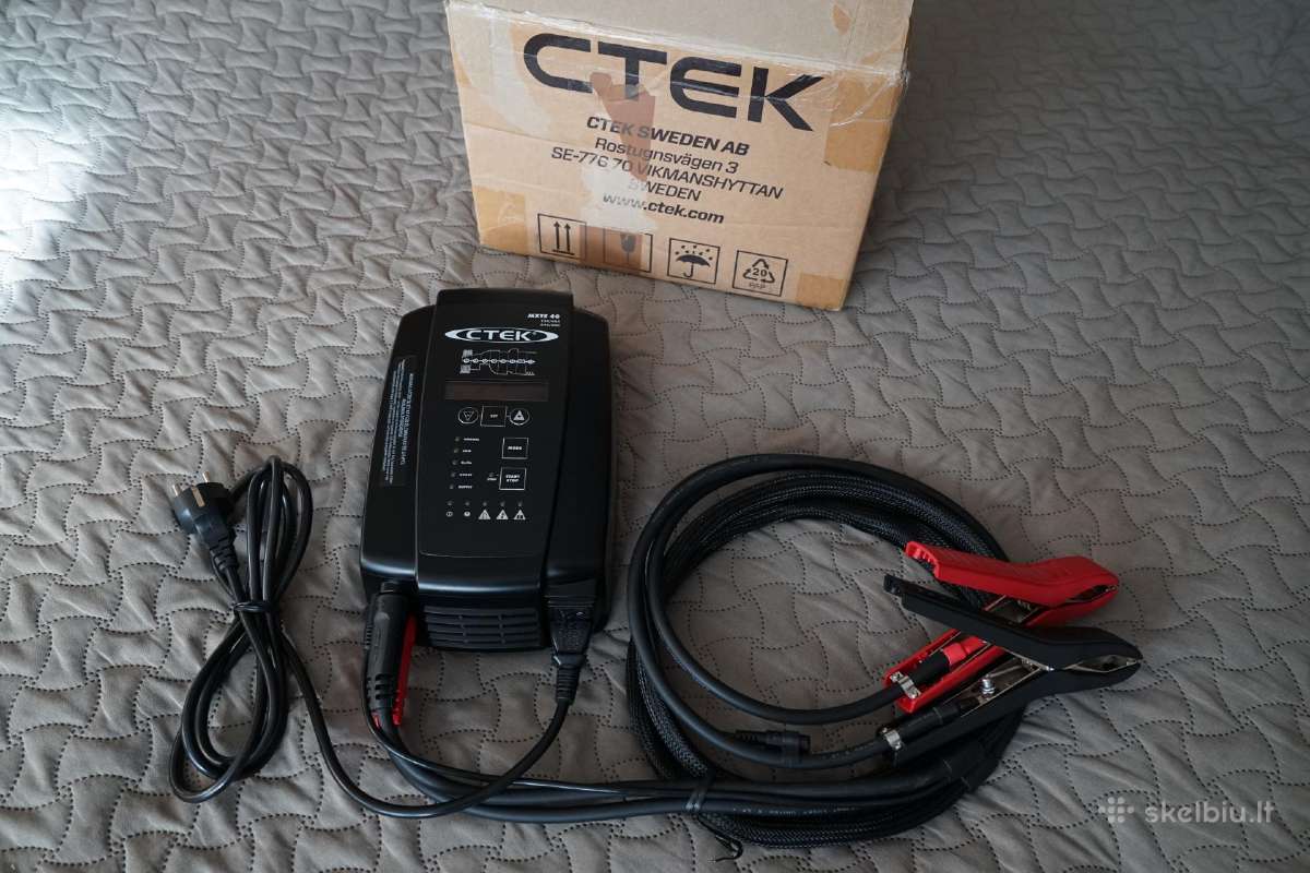 Ctek Mxts 40, impulsinis 40 A - nuotraukos Nr. 6
