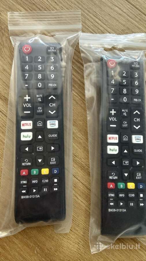 8€ už abu. Samsung TV pulteliai. - nuotraukos Nr. 3