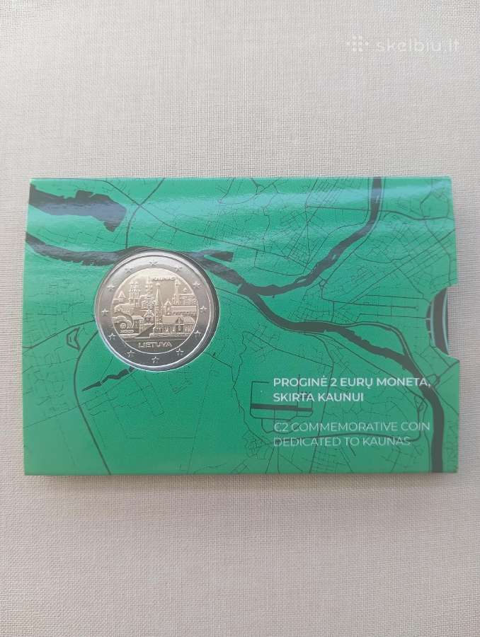 Moneta kortelėje 2€ Kaunas - nuotraukos Nr. 2