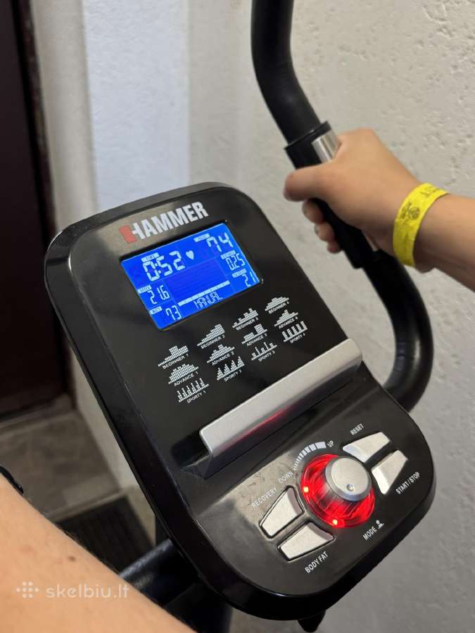 Dviratis ergometras Hammer Cardio Xt6 Bt - nuotraukos Nr. 4