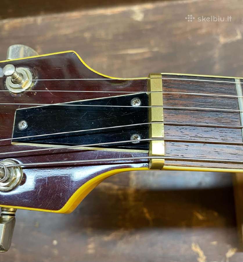 El gitara Morris falcon necktrought 1980 - nuotraukos Nr. 3
