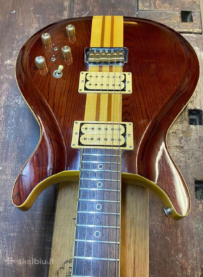 El gitara Morris falcon necktrought 1980 - nuotraukos Nr. 5