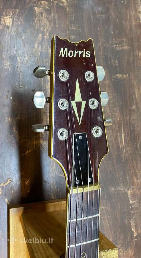 El gitara Morris falcon necktrought 1980 - nuotraukos Nr. 7