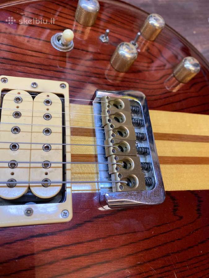 El gitara Morris falcon necktrought 1980 - nuotraukos Nr. 10