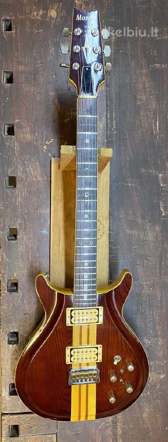 El gitara Morris falcon necktrought 1980 - nuotraukos Nr. 2
