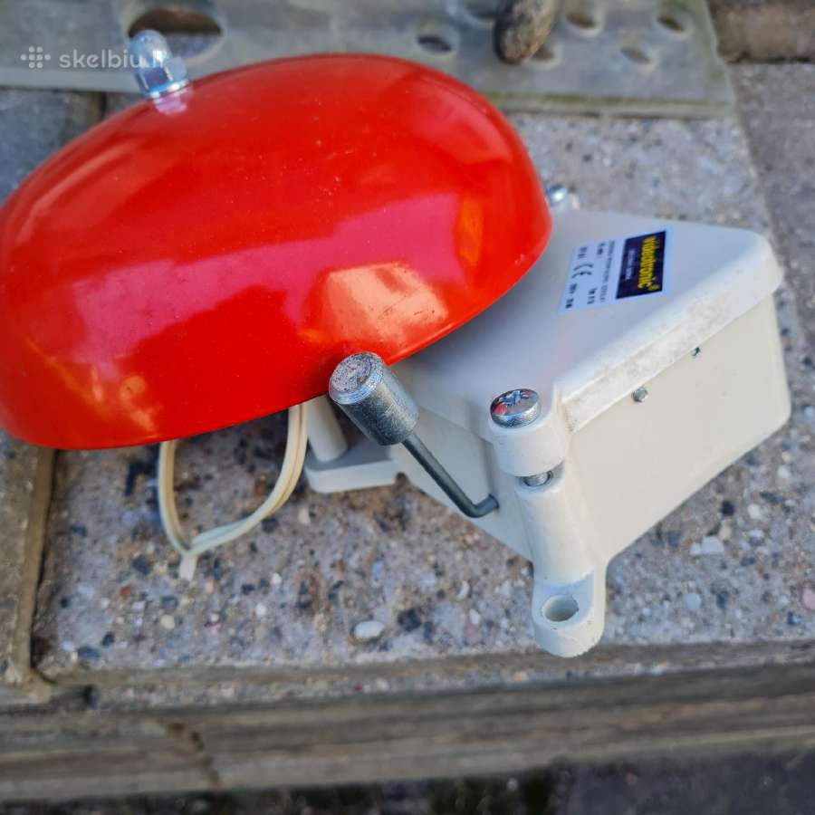 Skambutis elektrinis mokyklinis - nuotraukos Nr. 2