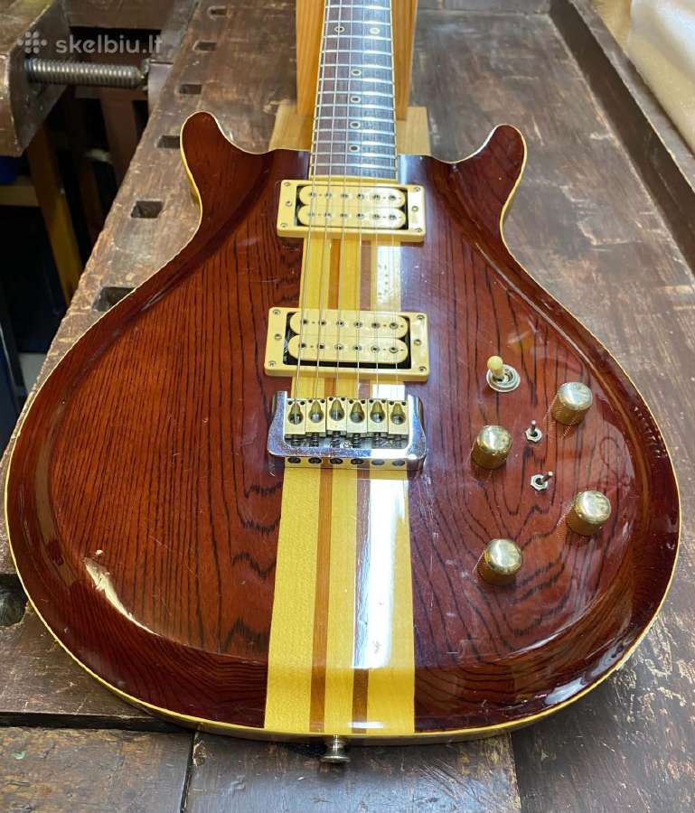 El gitara Morris falcon necktrought 1980 - nuotraukos Nr. 4