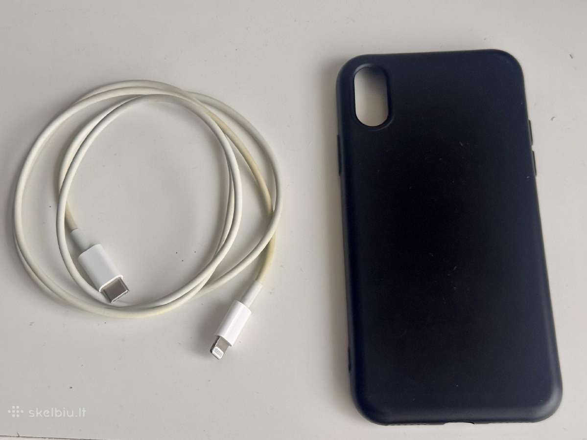 iPhone XS 64gb juodas - nuotraukos Nr. 7
