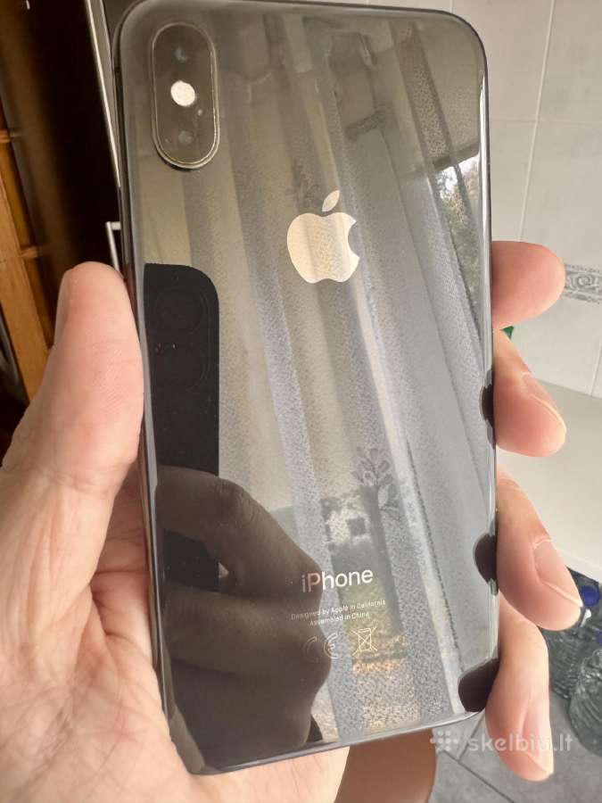 iPhone XS 64gb juodas - nuotraukos Nr. 6