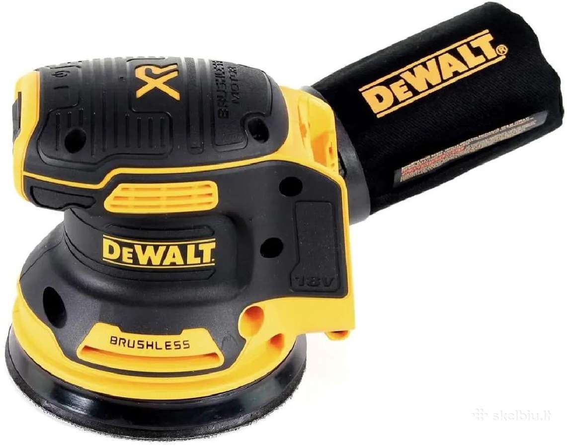 Ekscentrinis šlifuoklis Dewalt Dcw210nt - nuotraukos Nr. 3