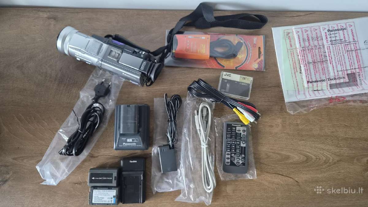 Nv-mx350b su mini Dv kasetem leica optika - nuotraukos Nr. 10