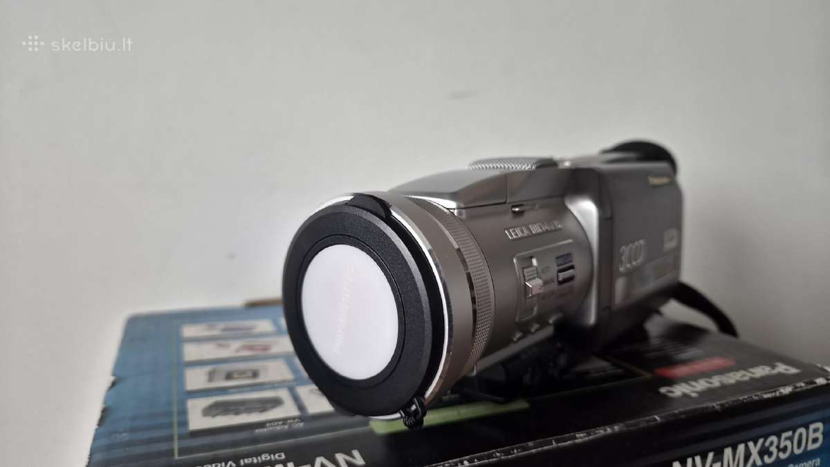 Nv-mx350b su mini Dv kasetem leica optika - nuotraukos Nr. 16