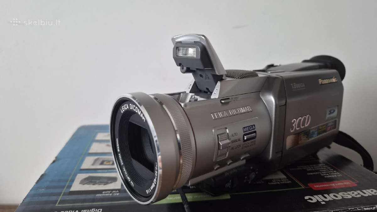 Nv-mx350b su mini Dv kasetem leica optika - nuotraukos Nr. 18
