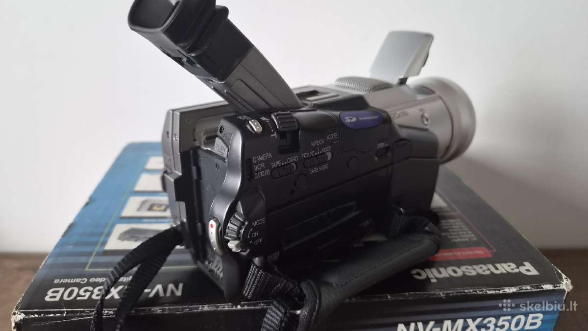 Nv-mx350b su mini Dv kasetem leica optika - nuotraukos Nr. 19