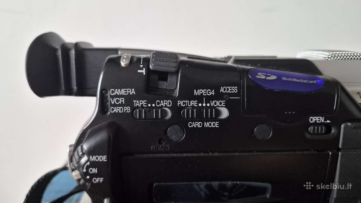 Nv-mx350b su mini Dv kasetem leica optika - nuotraukos Nr. 21