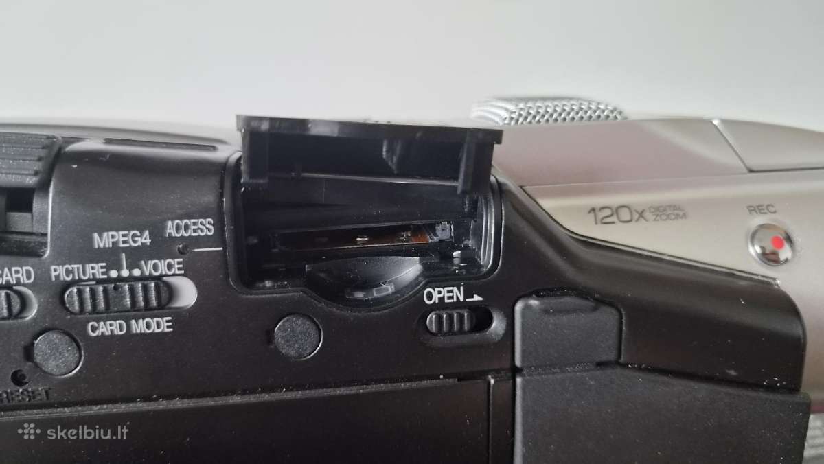 Nv-mx350b su mini Dv kasetem leica optika - nuotraukos Nr. 22