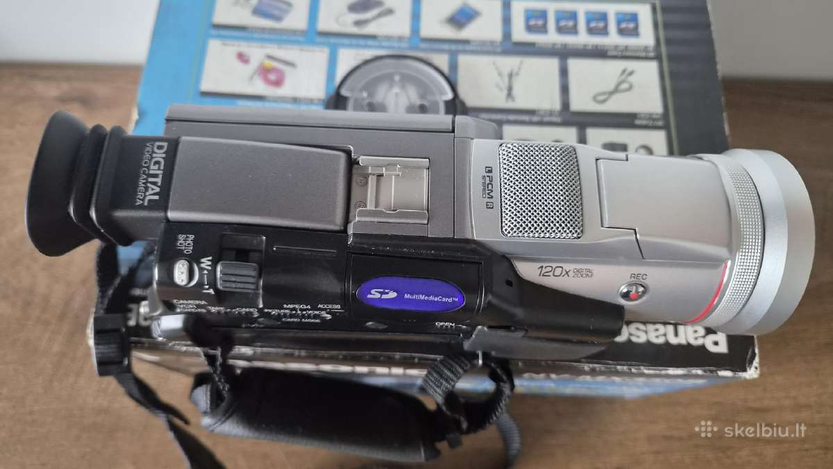 Nv-mx350b su mini Dv kasetem leica optika - nuotraukos Nr. 24
