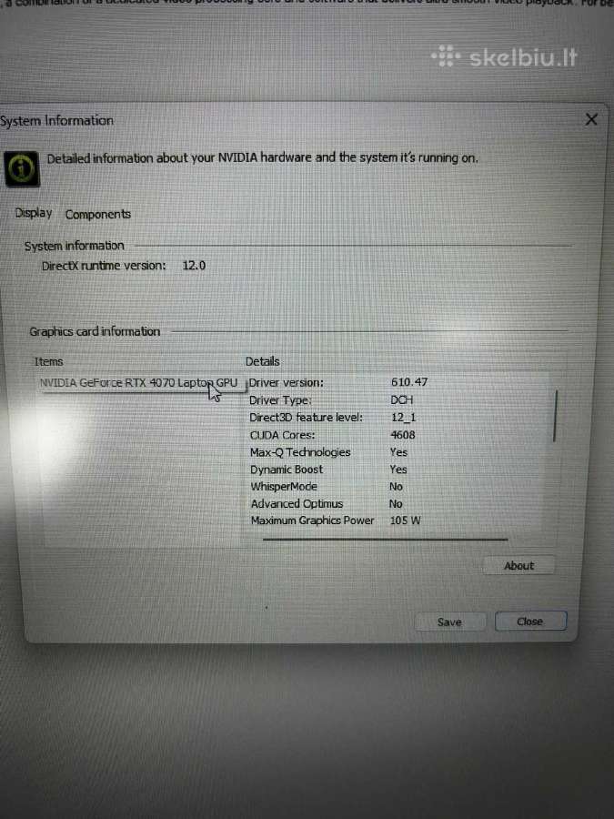 Msi Katana Gaming Laptop - nuotraukos Nr. 3