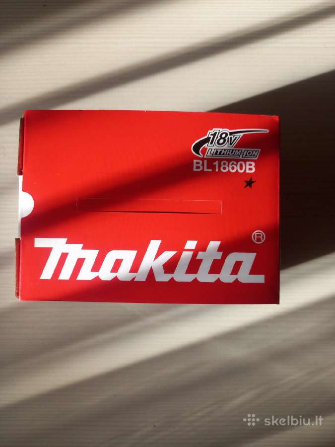 Makita batėrija18v 6ah - nuotraukos Nr. 3