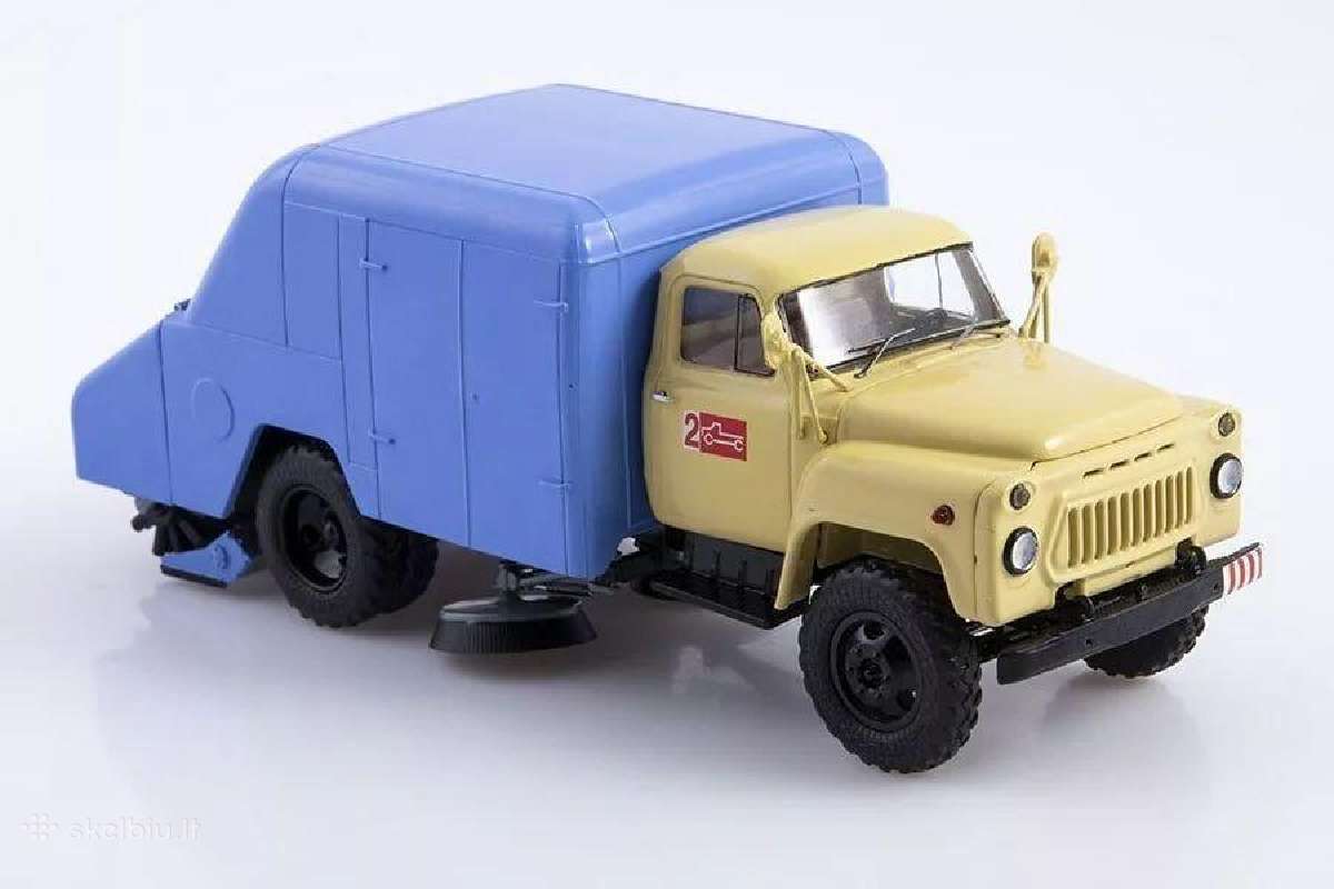 Gaz 53 sunkvezimiai Ssm 1/43 - nuotraukos Nr. 9